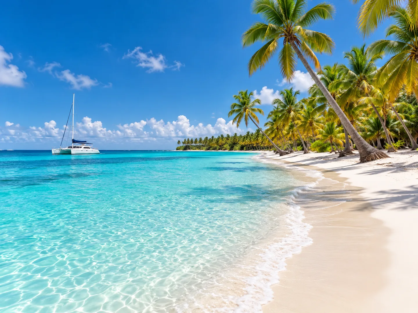 AI illustration inspired by Saona Island Tour